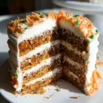MOIST Vegan Carrot Cake Recipe with Cream Cheese Frosting