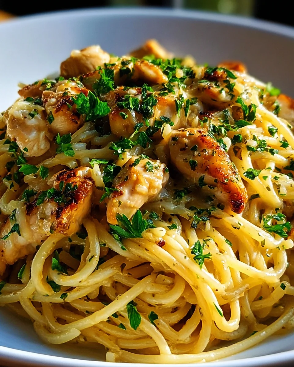 Monterey Chicken Spaghetti