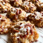 No-Bake Coconut Praline Cookies