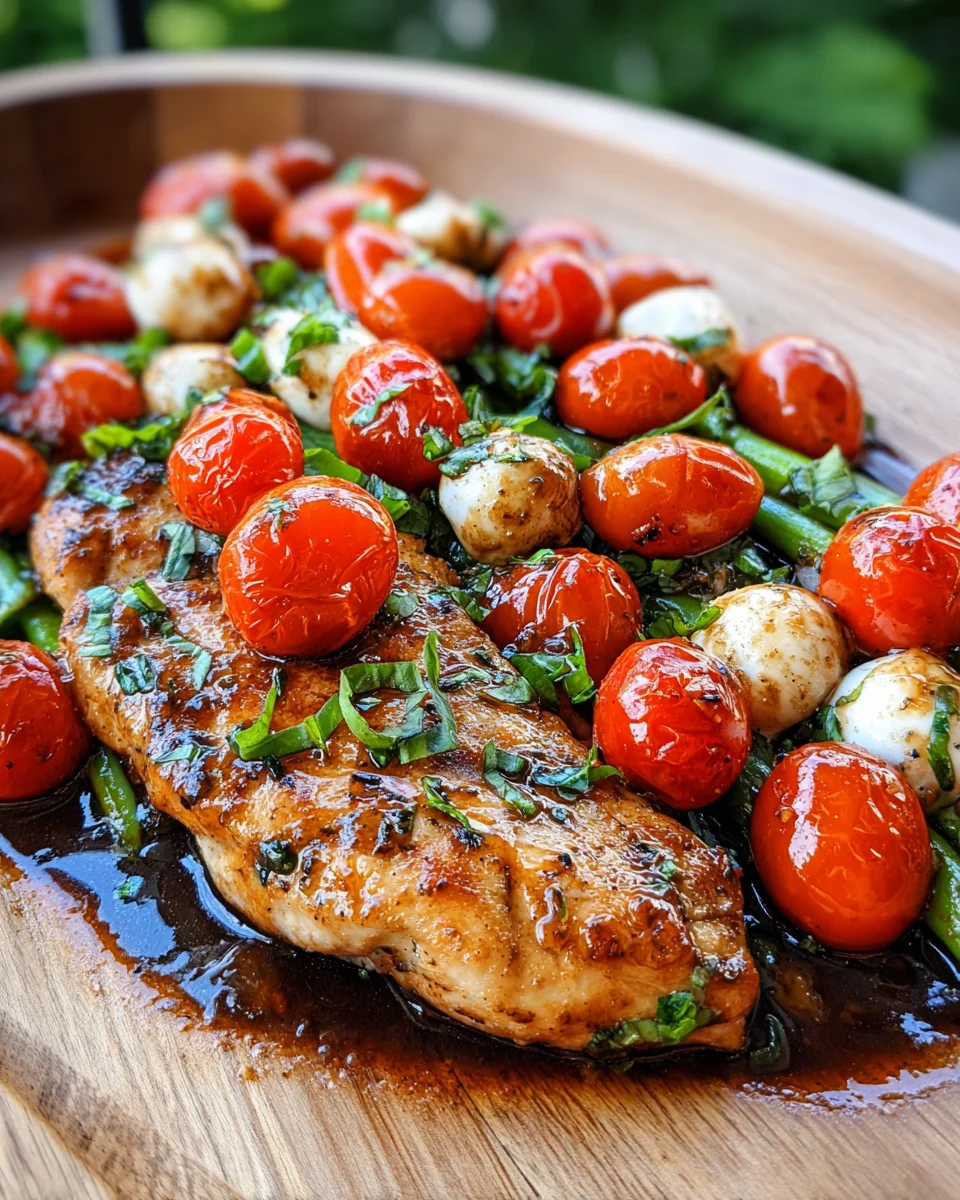 One Pan Balsamic Chicken