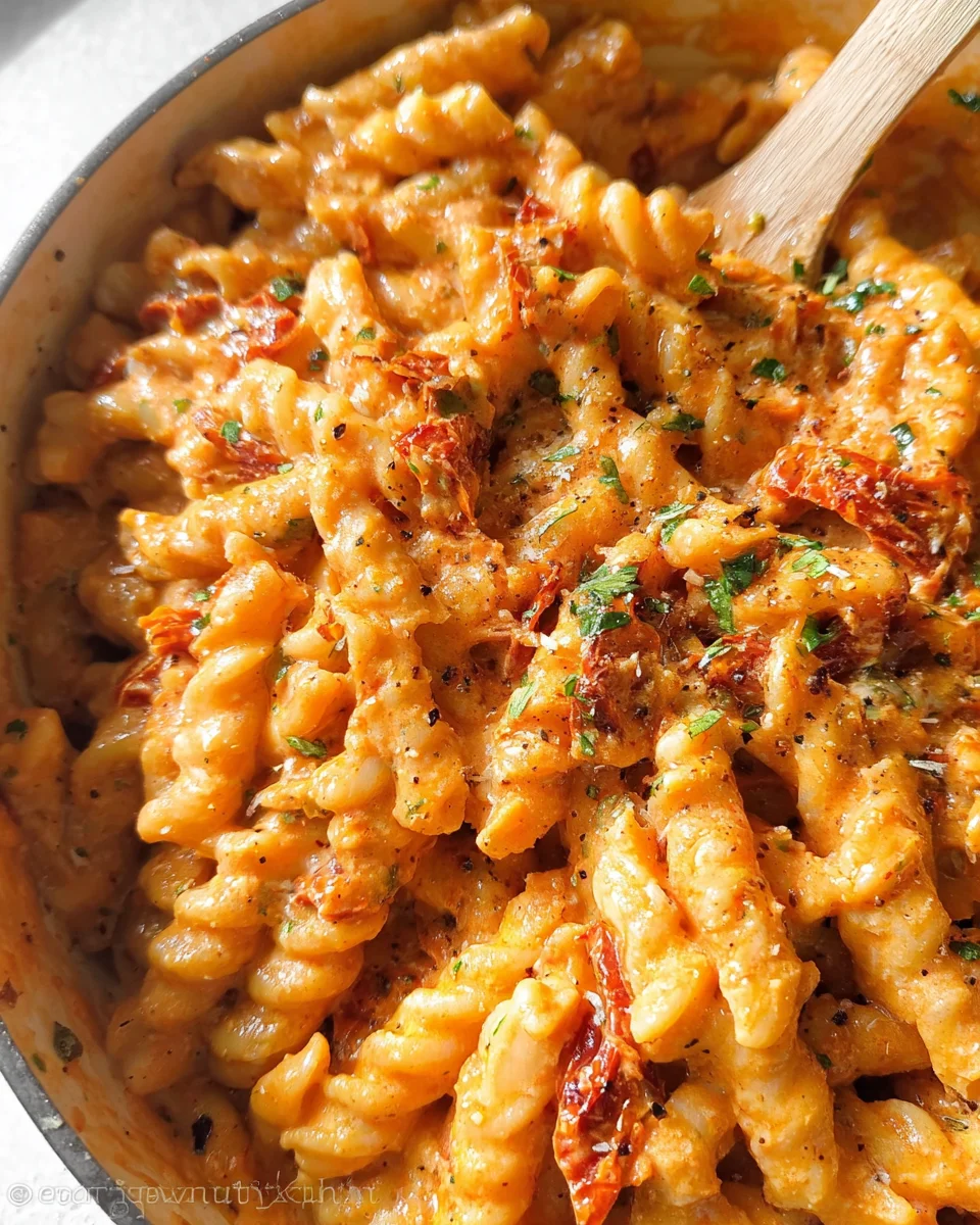 One Pot Creamy Tomato Pasta