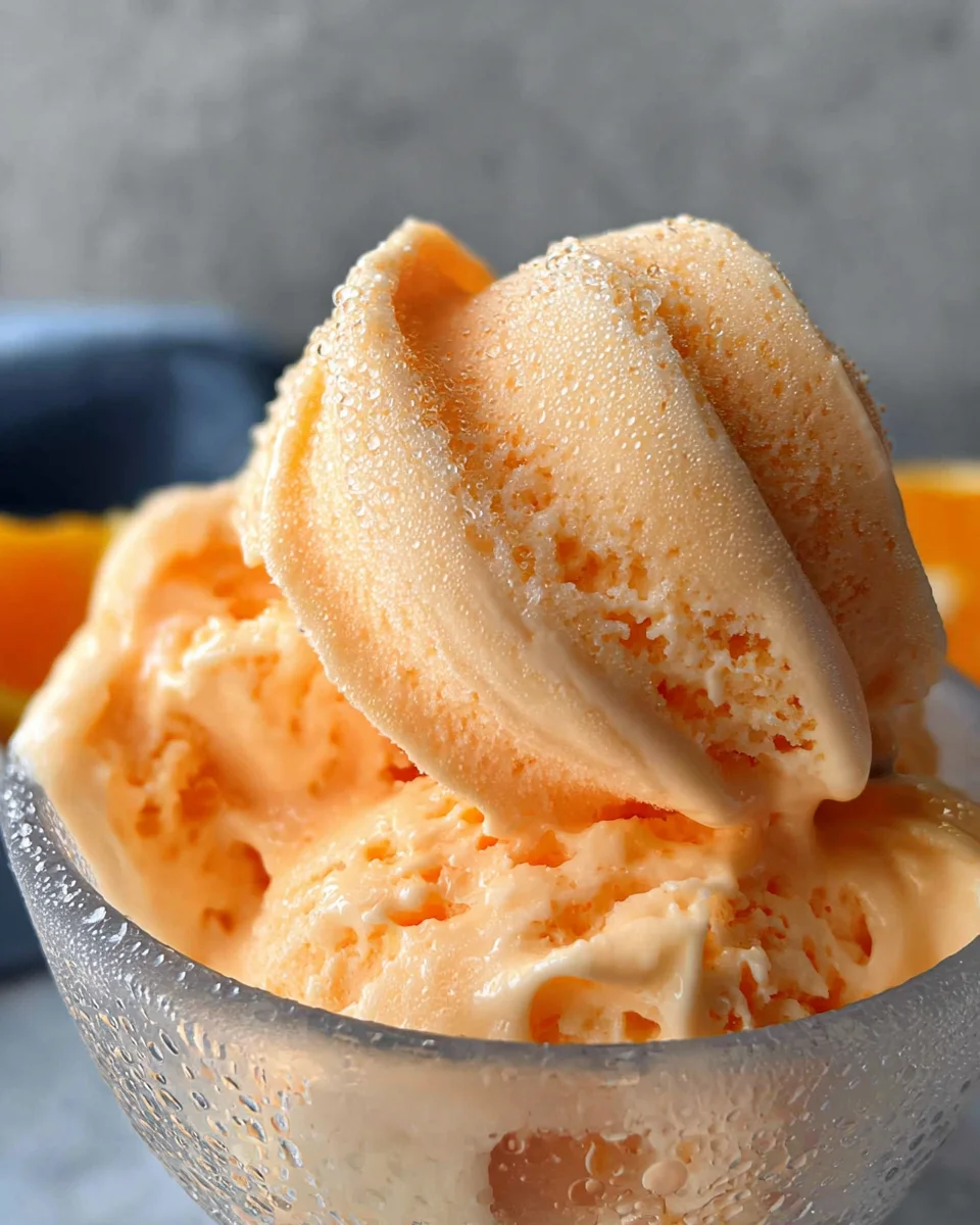Orange Ice Cream