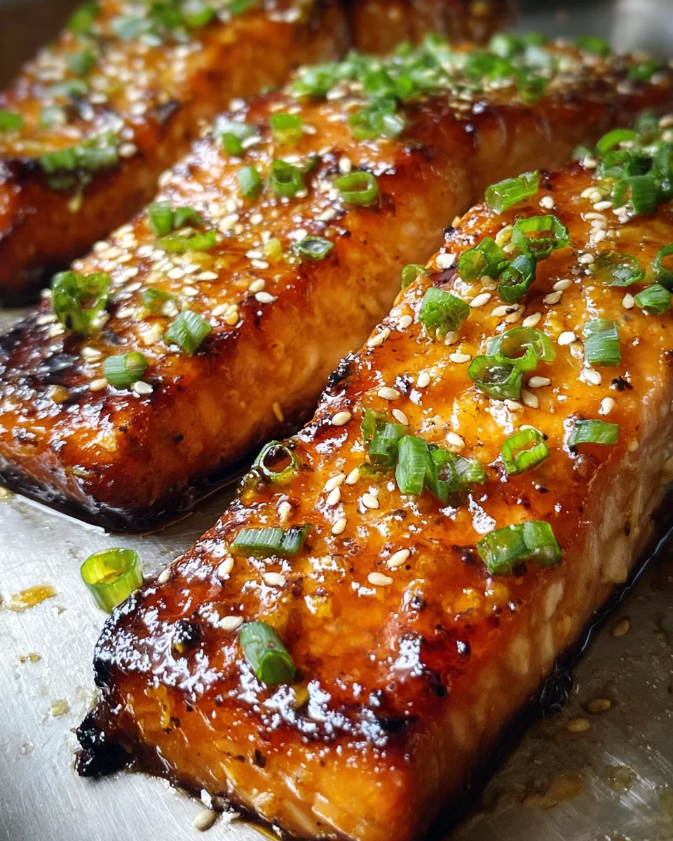 Orange Teriyaki Salmon