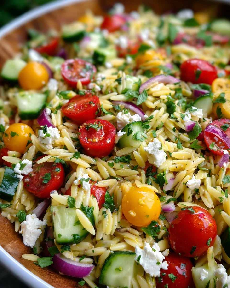 Orzo Pasta Salad