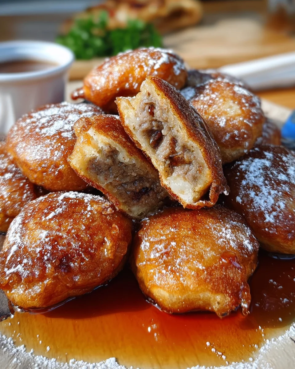 Pancake Sausage Bites