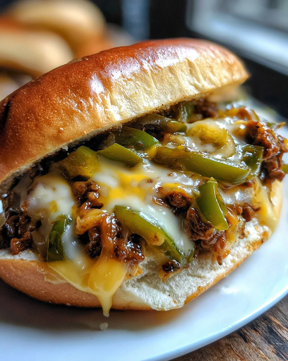 Philly Cheesesteak Sloppy Joes Recipe