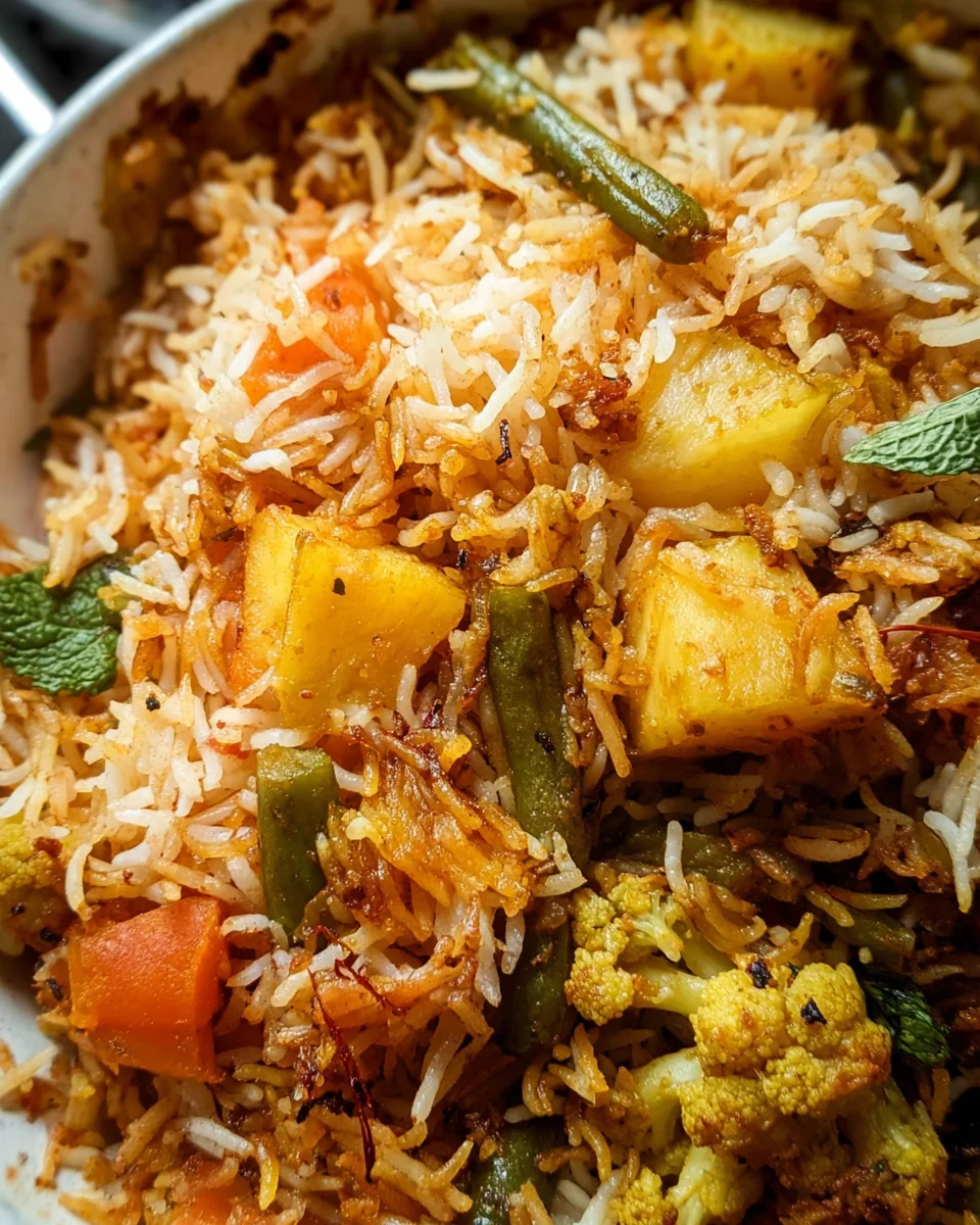 Restaurant Style Vegetable Biryani