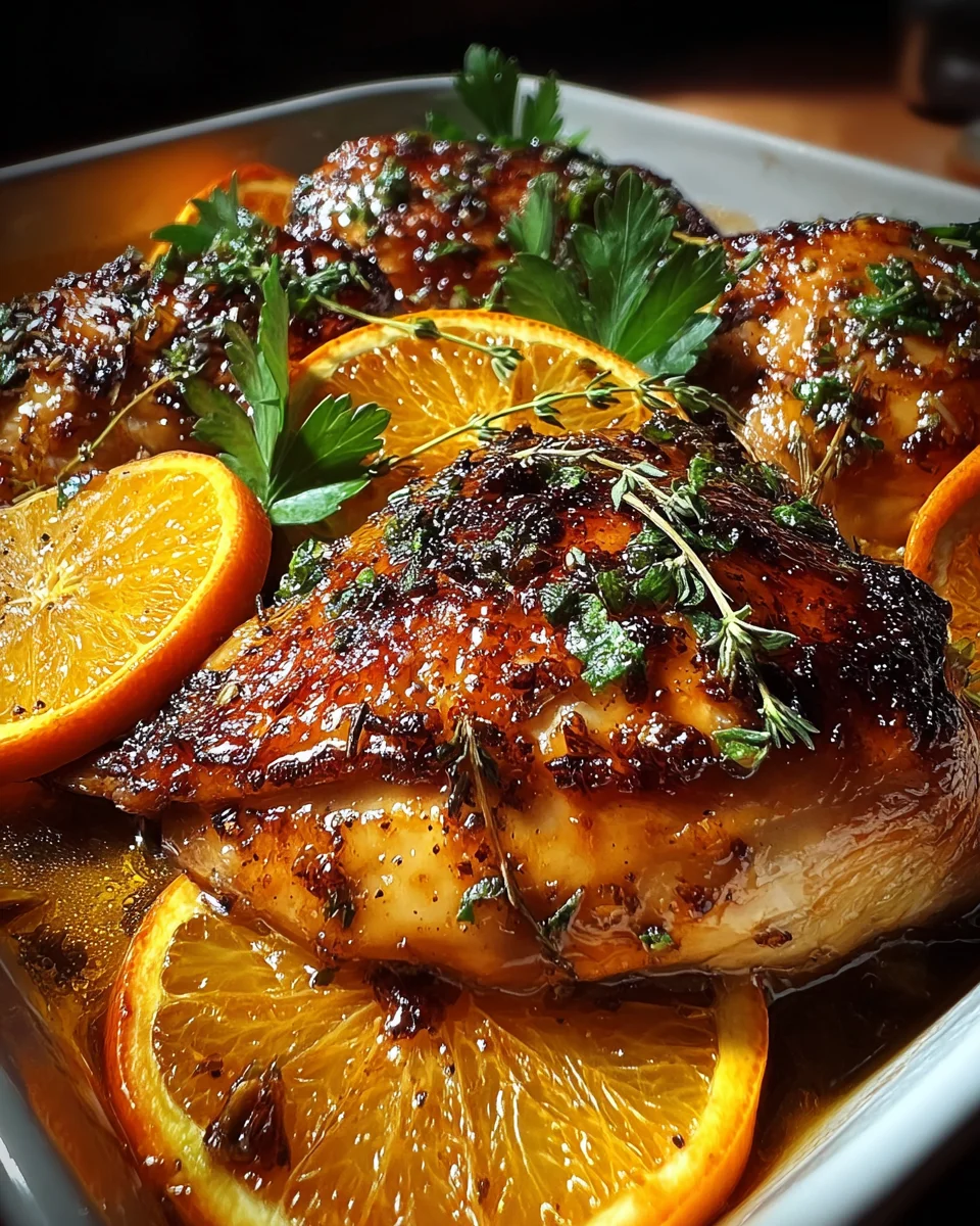 Roasted Orange Chicken
