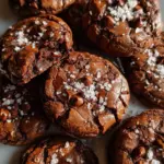 Salted Brownie Cookies