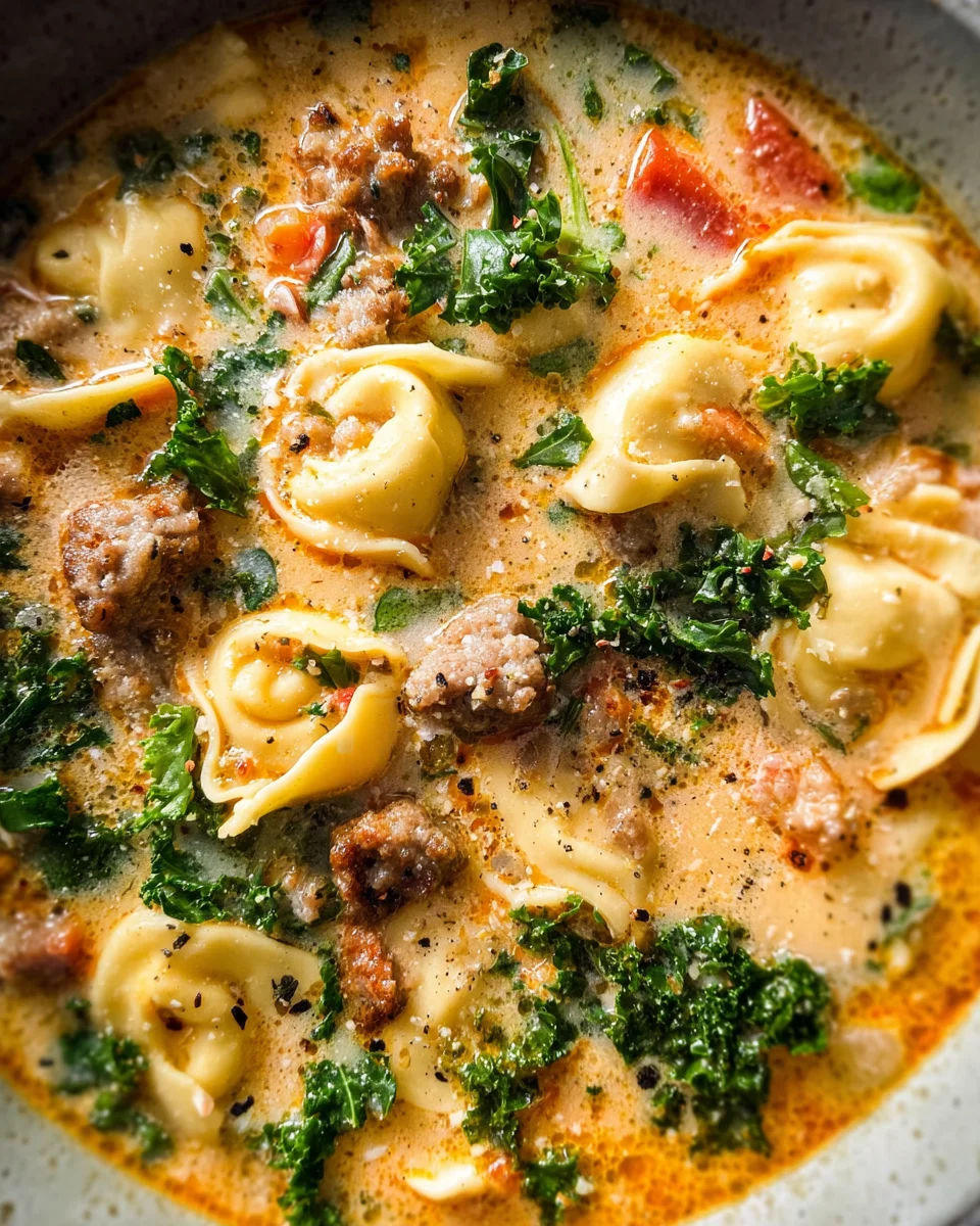Sausage Tortellini Soup 26 Sausage