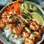 Shrimp Rice Bowls with Spicy Mayo