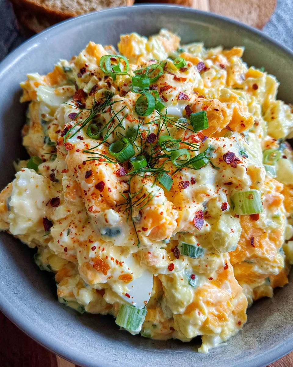 Simple Cottage Cheese Egg Salad