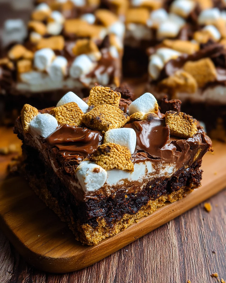 S'mores Brownies