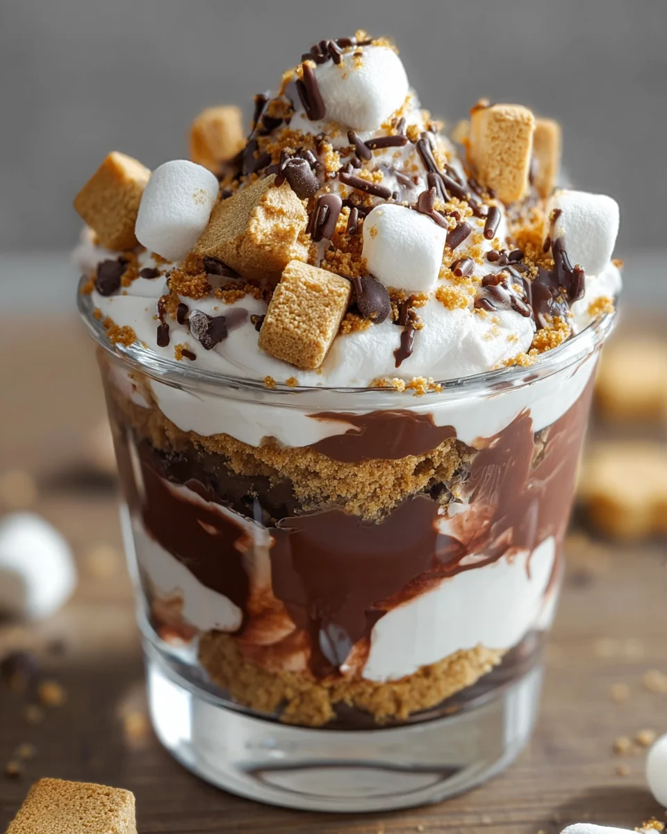 Smores Pudding Cups