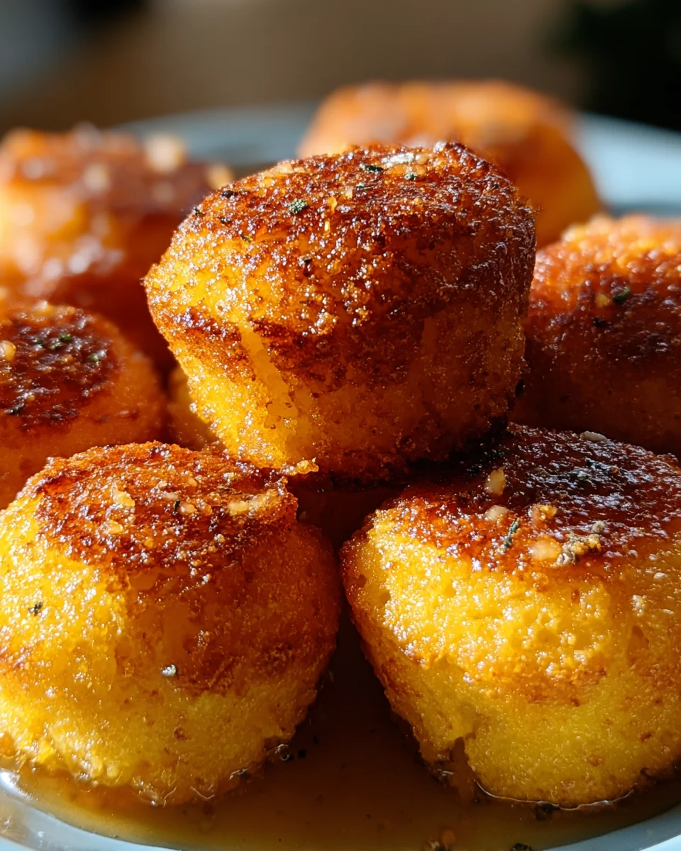 Southern-Style Honey Butter Cornbread Poppers