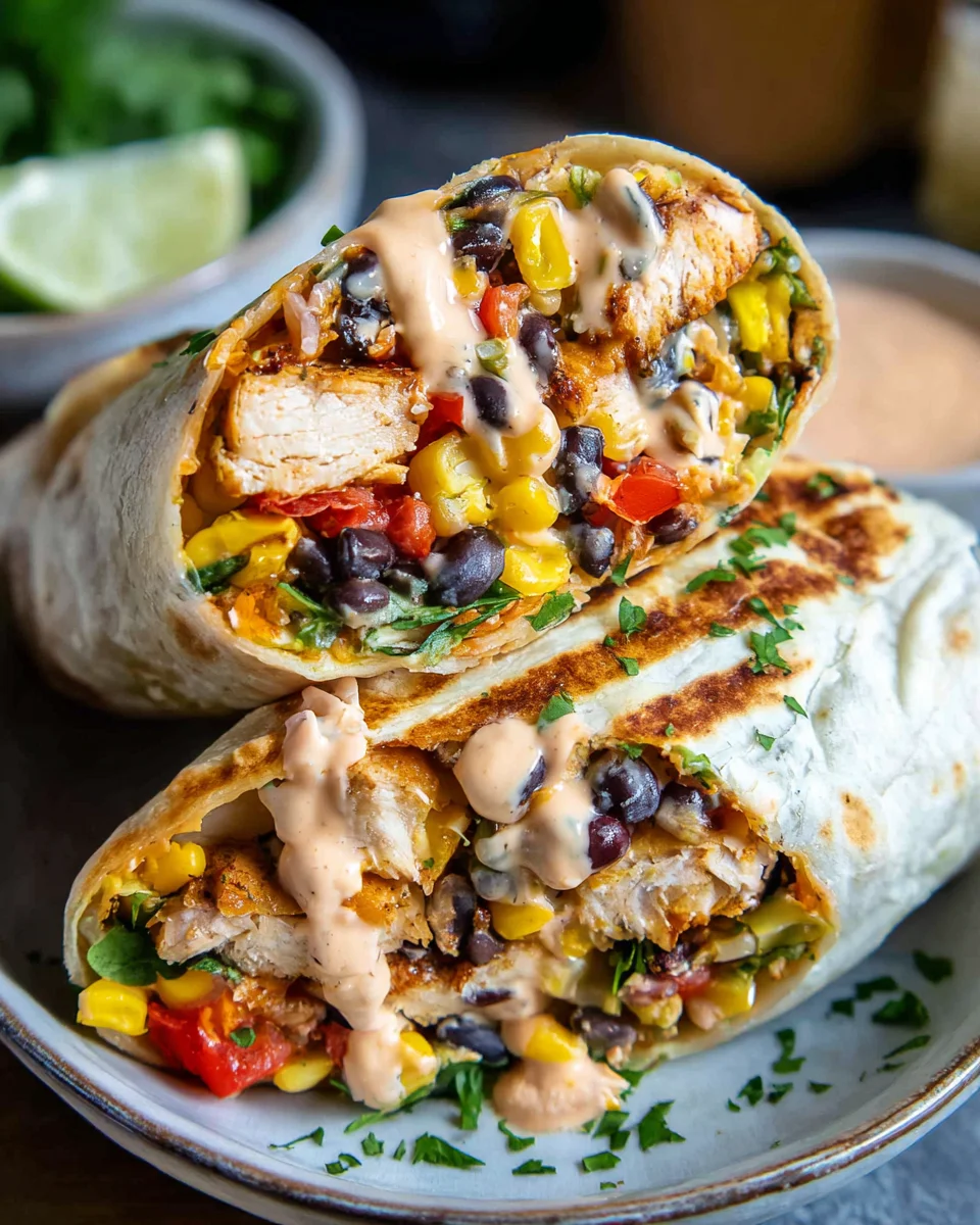 Southwest Chicken Wrap