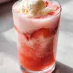 Sparkling Strawberry Float