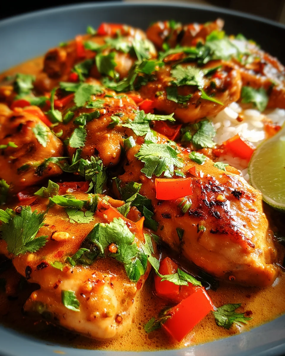 Spicy Brazilian Coconut Chicken Recipe