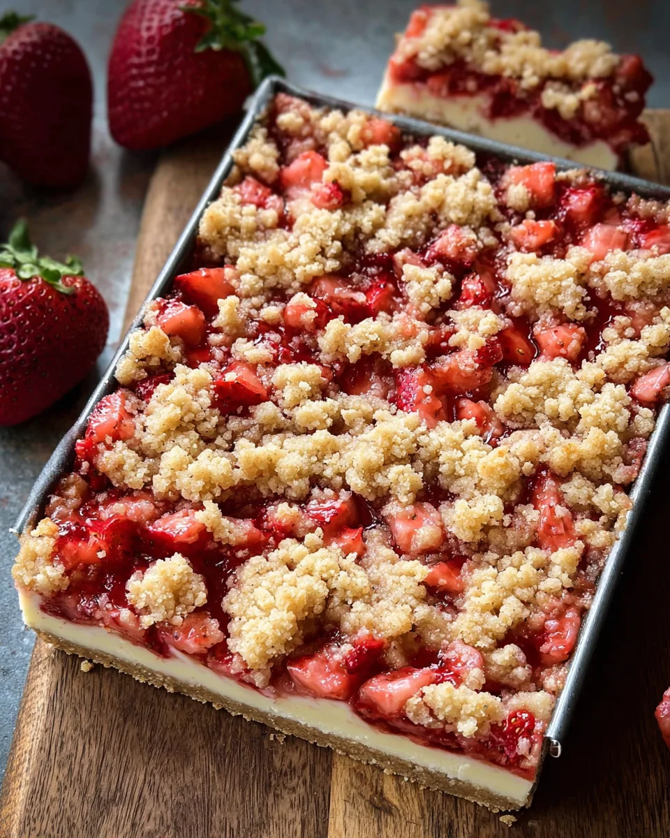 Strawberry Cheesecake Bars