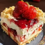 Strawberry Cheesecake Dump Cake