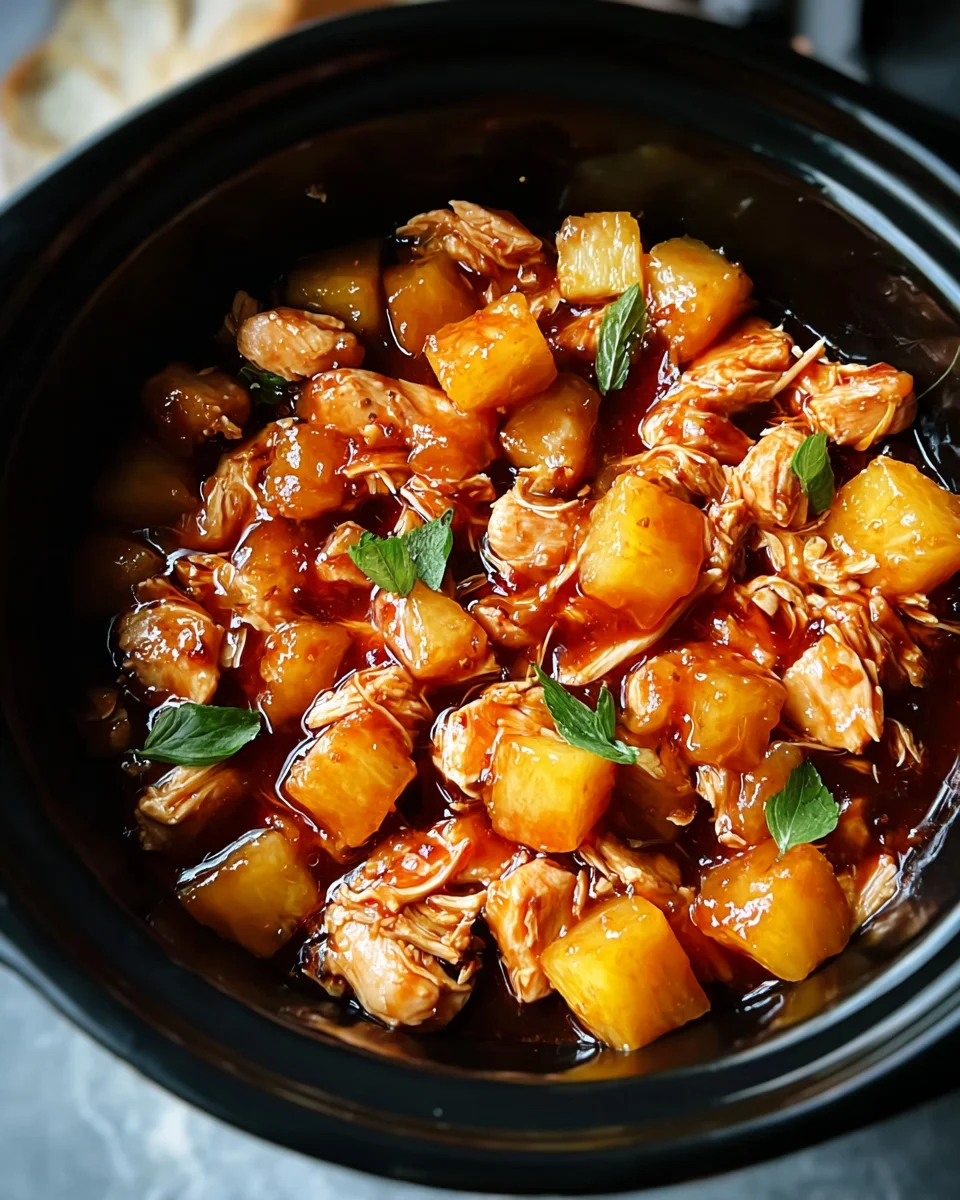 Sweet Hawaiian Crockpot Chicken 20 Sweet