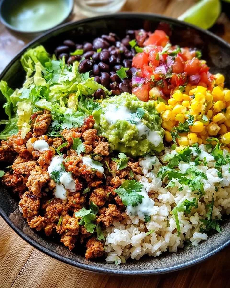 Taco Lunch Bowls