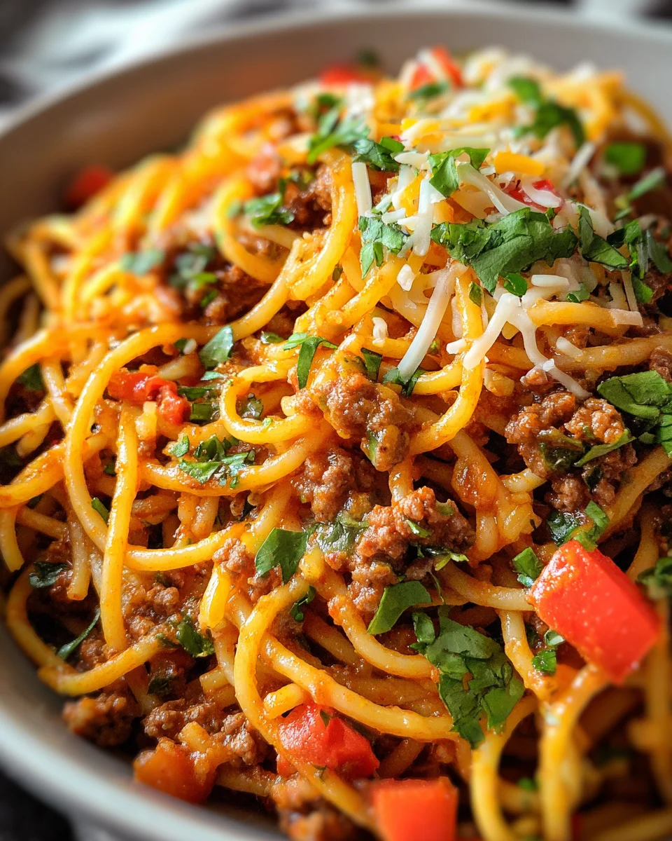 Taco Spaghetti