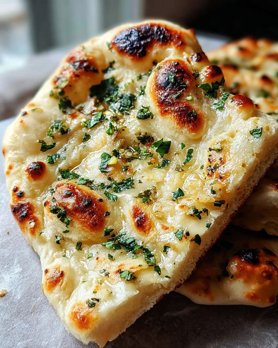 The Best Easy Garlic Naan Bread
