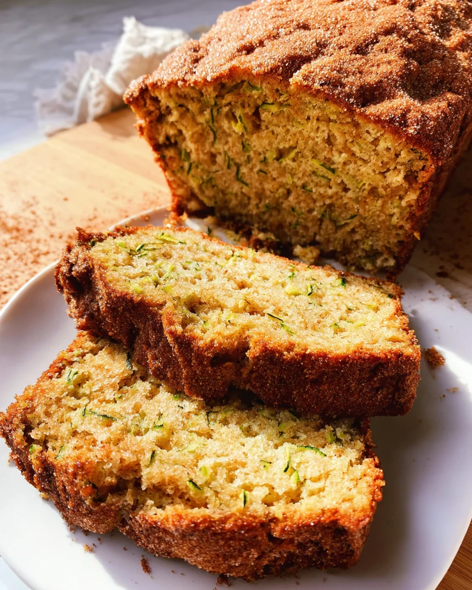 The Best Snickerdoodle Zucchini Bread