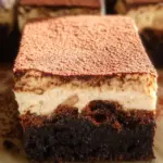 Tiramisu Brownies