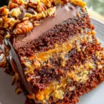 Turtle Caramel Cake