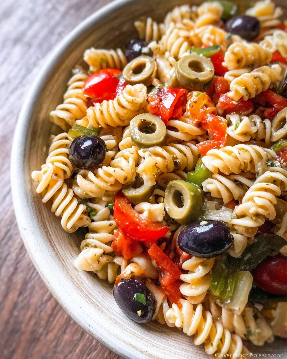 Vegan Pasta Salad 16 Vegan