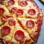 Viral Cottage Cheese Flatbread Pizza