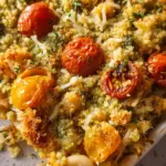 White Bean and Pesto Bake