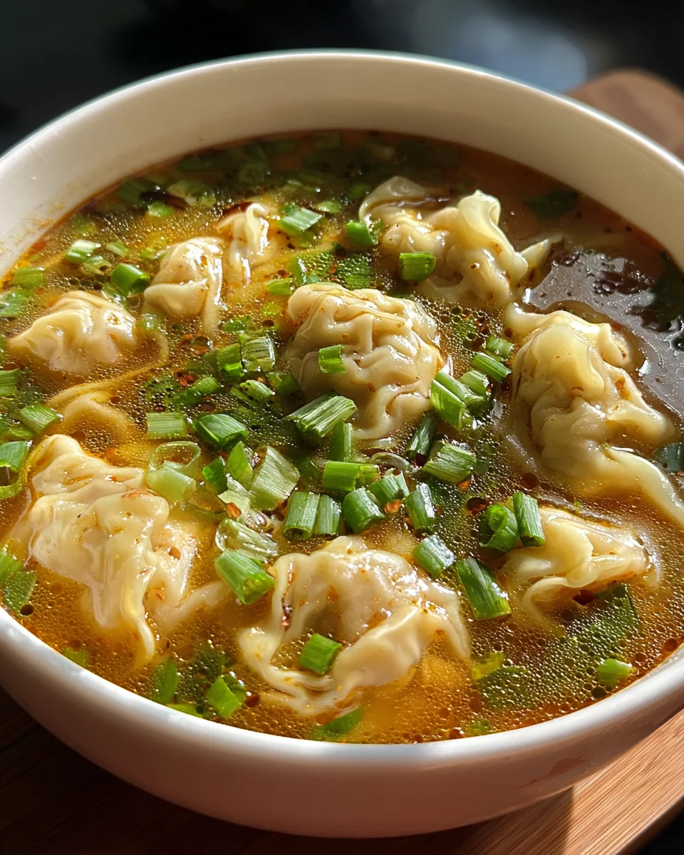 Wonton Soup Recipe