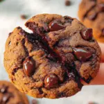 Bakery Style Double Chocolate Chip Cookies