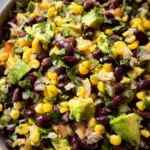 Black Bean Corn Avocado Salad