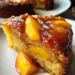 Brown Sugar Peach Cake