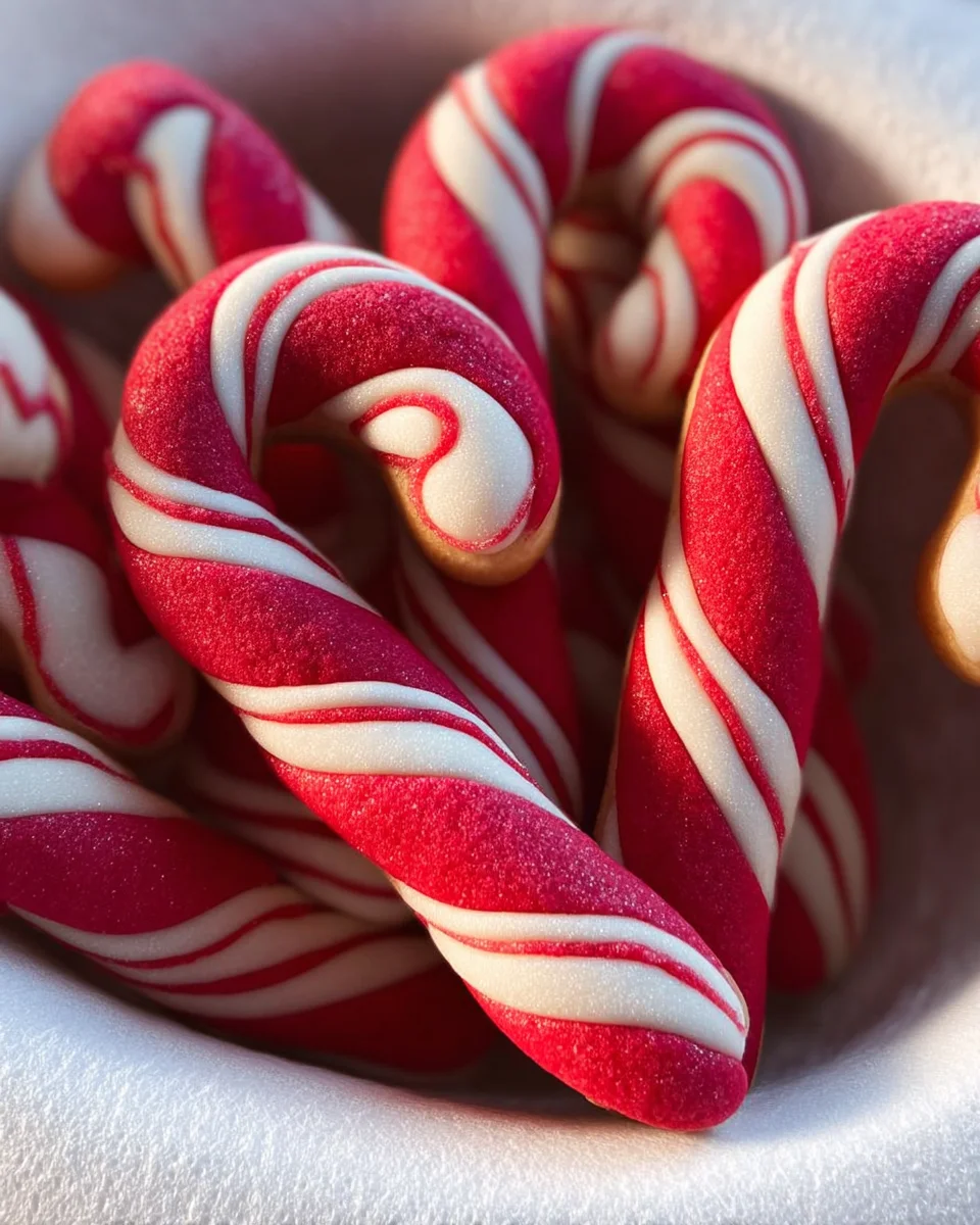Candy Cane Cookies Recipe