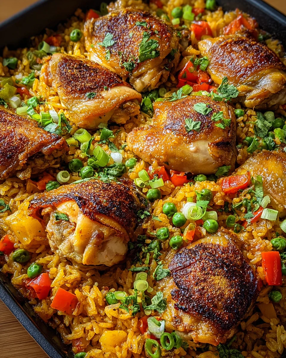 Caribbean Chicken and Rice