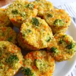 Cheesy Broccoli Quinoa Bites