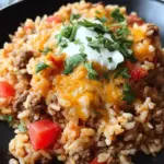 Cheesy Taco Rice Recipe