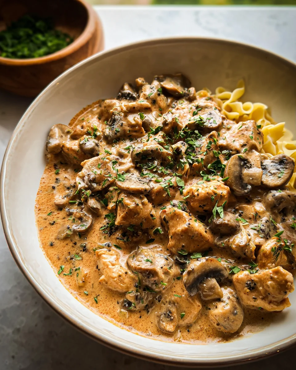 Chicken Stroganoff