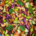 Chopped Asian Salad (Miso Dressing)