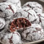 Classic Chocolate Snowball Cookies