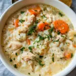 Creamy Chicken and Rice Soup