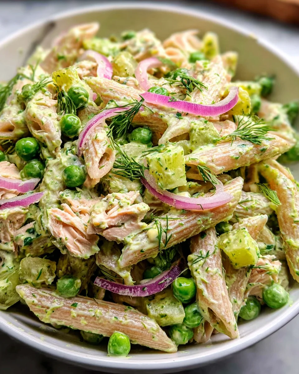 Creamy and Healthy Tuna Pasta Salad