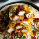 Crispy Chicken Bacon Ranch Wrap