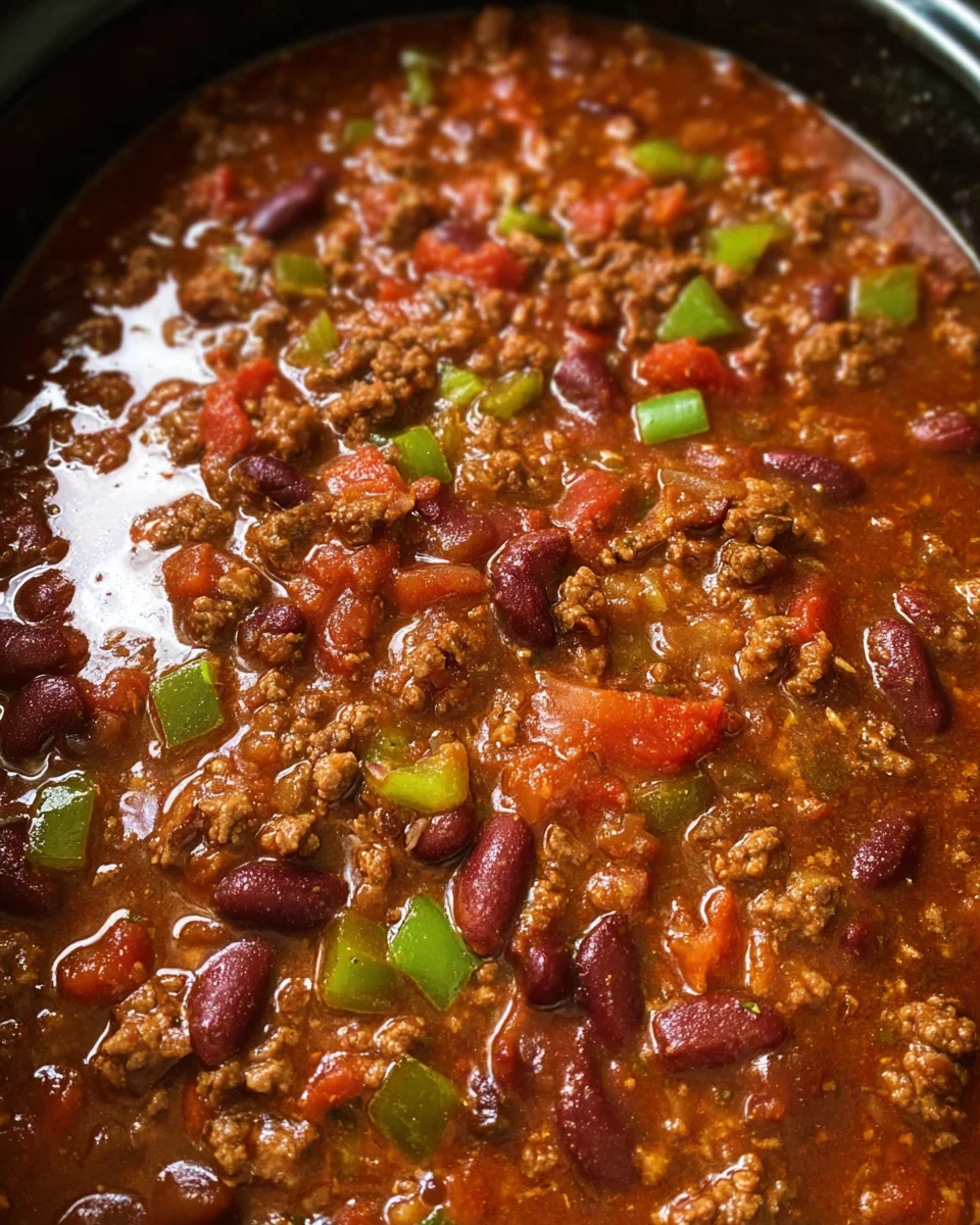 Crock Pot Chili Recipe