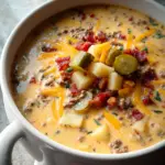 Easy Cheeseburger Soup